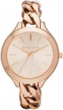 Michael Kors MK3279 Slim Runway Stainless Steel Chain Bracelet Women's Watch