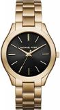 Michael Kors Women's Slim Runway Gold-Tone Watch MK3478