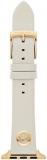 Michael Kors Band for Apple Watch; Silicone or Leather Smart Watch Bands for Women; Compatible with Apple Watch 38mm, 40mm, 41mm