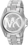 Michael Kors Women's MK6486 - Bradshaw Analog Silver/Brown One Size