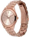 Michael Kors Slim Runway Women's Watch, Stainless Steel Bracelet Watch for Women