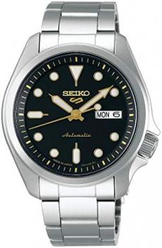 Seiko 5 Sports SRPE57 Automatic Mechanical Wristwatch, Limited Distribution Model, Men's, Made in Japan, Black, Black, Bracelet Type