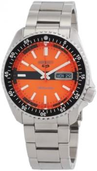 Seiko 5 Sports Automatic Orange Dial Men's Watch SRPK11K1