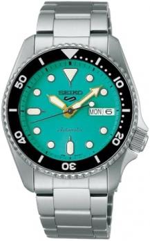 SEIKO 5 Sports SRPK33 10 ATM Water Resistant 38.0mm Vibrant Green Dial Automatic Men's Watch