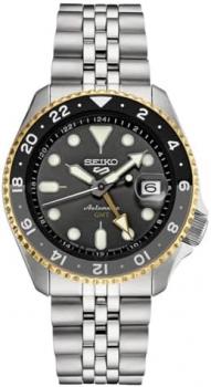 SEIKO SSK021J1,Men Sports,GMT,Mechanical,Automatic,Stainless,Silver Tone,WR,SSK021