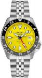 SEIKO SSK017J1,Men Sports,GMT,Mechanical,Automatic,Stainless,Silver Tone,WR,SSK0...