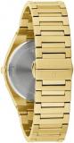 Bulova Mens Classic Quartz Gold Stainless Steel Watch, Champagne Pattern Dial, Style:97B226