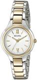 Bulova Ladies' Classic Dress 3-Hand Quartz Stainless Steel Watch