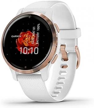 Garmin Venu 2s Rosa Oro/Blanco Smartwatch Multisport WiFi GPS Integrated Frecuencia Actividad Sueño 40mm