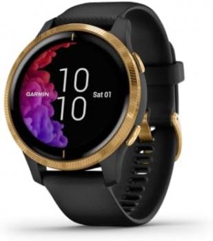 Garmin Venu Sportswatch, Black/Gold REFURB