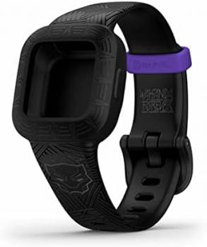 Garmin Vivofit Jr 3 Accessory Band, Marvel Black Panther, (010-12666-40)