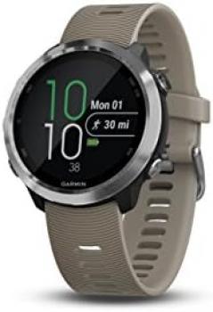 Garmin Forerunner 645, GPS Running Watch with Garmin Pay Contactless Payments and Wrist-based Heart Rate, Sandstone