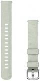 Garmin Lily® 2 Band, Sage Gray Nylon with Silver Hardware