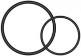 Garmin 010-10644-13 Mount, Varia Radar, Seat Post O-Rings