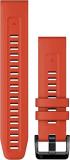 Garmin QuickFit 22 Flame Red Silicone Band
