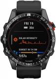 Stainless Steel Bezel Ring Compatiable with Garmin Fenix 7S Watch, Bezel Ring Adhesive Cover Anti Scratch & Collision Protector for Garmin Watch Accessory (Black - Not for 7/7X)