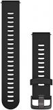 Garmin Quick Release Band, 20mm, Black with Slate Hardware