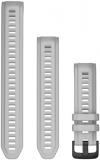 Garmin 010-13104-01 Band, 20mm, Mist Gray Silicone