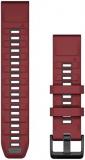 Garmin QuickFit, 22mm Marsala/Graphite Silicone Band