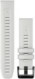 Garmin QuickFit 22 Carrera White Silicone Band