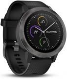 Garmin Vivoactive 3 with 1 Year Extedned Warranty (Black Gunmetal)