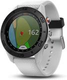 Garmin Approach S60, Premium GPS Golf Watch with Touchscreen Display and Full Color CourseView Mapping, White w/ Silicone Band
