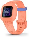 Garmin vívofit® jr. 3 Kids Fitness Tracker, Peach Leopard, Up to 1 Year Battery Life, Swim-Friendly, Activity Unlocks Adventure
