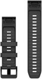 Garmin QuickFit, 22mm Graphite Silicone Band