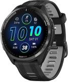 Garmin Forerunner 965 Running Smartwatch, Colorful AMOLED Display, Training Metrics and Recovery Insights, Black and Powder Gray