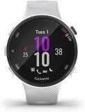 Garmin 010-N2156-00 Forerunner 45S GPS Heart Rate Monitor Running Smartwatch White (Renewed) Bundle with 2 YR CPS Enhanced Protection Pack