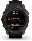 Garmin Fenix 7X Solar Multisport GPS Watch, Slate Grey with Black Band (Renewed)
