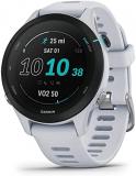 Garmin Forerunner® 255S Music, Smaller GPS Running Smartwatch with Music, Advanced Insights, Long-Lasting Battery, Whitestone (Renewed)