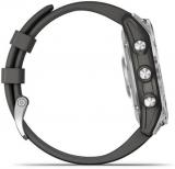 Garmin fēnix 7 Multisport GPS Watch, Silver with Graphite Band, 1 pieces