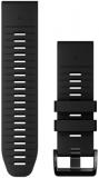 Garmin QuickFit 26 mm Watch Band - Black Silicone Band