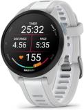 Garmin 010-02863-31 Forerunner 165 Music Smart Sport Watch, Mist Gray + Whitestone | Official USA Partner Model | Bundle with 2 YR CPS Enhanced Protection Pack