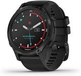 Garmin Descent Mk2S, Smaller-Sized Watch-Style Dive Computer, Multisport Training/Smart Features, Gray with Black Silicone Band, (010-02403-03)
