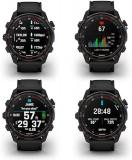 Garmin Descent Mk3i, Dive Computer Smartwatch 51MM, Carbon Gray DLC Titanium with Black Silicone Band, Air Integration and Multisport GPS Training Fitness Watch Bundle with Accessories
