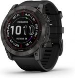 Garmin Fenix 7X Sapphire Solar Smartwatch Solar Charging Rugged Outdoor Watch with GPS Touchscreen (Renewed)