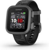 Garmin Bounce Kids Smartwatch Two-Way Text & Voice Messaging, Black Camo 010-02448-00 | Official USA Partner Model | Bundle with 2 YR CPS Enhanced Protection Pack & Converter Adapter Type C Adapter