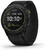 Garmin Enduro, Ultraperformance Multisport GPS Watch with Solar Charging Capabilities, Battery Life Up to 80 Hours in GPS Mode, Carbon Gray DLC Titanium with Black UltraFit Nylon Band (Renewed)