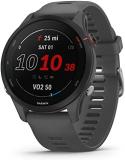 Garmin Forerunner® 255, GPS Running Smartwatch, Advanced Insights, Long-Lasting Battery, Slate Gray (Renewed)