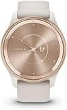 Garmin vívomove Trend, Stylish Hybrid Smartwatch, Long-Lasting Battery Life, Dynamic Watch Hands and Touchscreen Display, Ivory