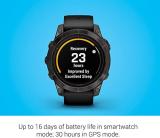 Garmin epix Pro (Gen 2) Sapphire Edition, 47mm, High Performance Smartwatch, Advanced Training Technology, Built-in Flashlight, Black