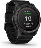 Garmin tactix 7, Pro Ballistics Edition, Ruggedly Built Tactical GPS Watch with Solar Charging Capabilities, Applied Ballistics and Nylon Band,Black