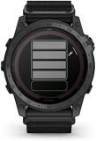 Garmin tactix 7, Pro Ballistics Edition, Ruggedly Built Tactical GPS Watch with Solar Charging Capabilities, Applied Ballistics and Nylon Band,Black
