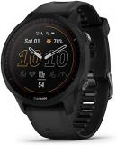 Garmin Forerunner® 955 Solar, GPS Running Smartwatch with Solar Charging Capabil...