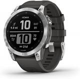 Garmin fenix 7, adventure smartwatch, rugged outdoor watch with GPS, touchscreen...
