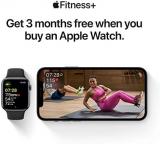 Apple Watch SE (GPS + Cellular, 44mm) - Silver Aluminum Case with White Sport Band (Renewed)