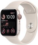 Apple Watch SE (2nd Gen) (GPS + Cellular, 44mm) - Starlight Aluminum Case with S...