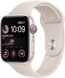 Apple Watch SE (2nd Gen) (GPS + Cellular, 40mm) - Starlight Aluminum Case with S...